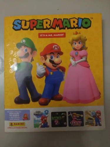 Troco figurinhas álbum Mario