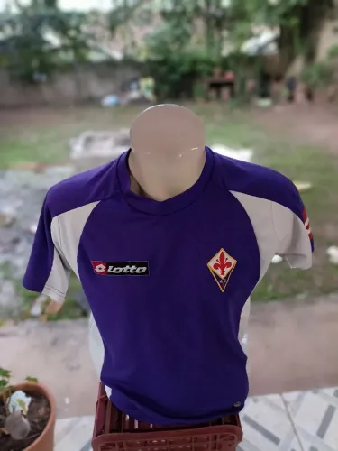 camisa da Fiorentina lotto 
