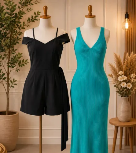 -Macaquinho e Vestido - R$ 20,00