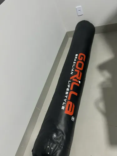 Saco De Pancada Boxe Muay Thai Treino Luta 180 cm Gorilla cheio 