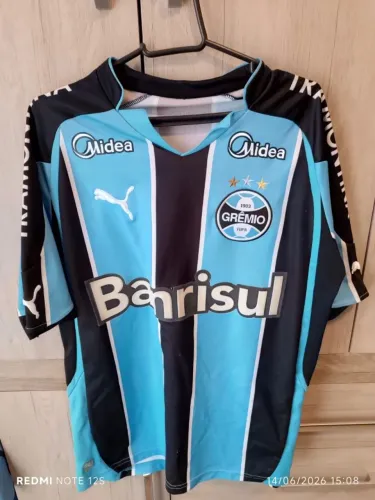 Camisa Grêmio Puma Tricolor 2010 - G (Usada) - Preço final, não negocio e não abaixo