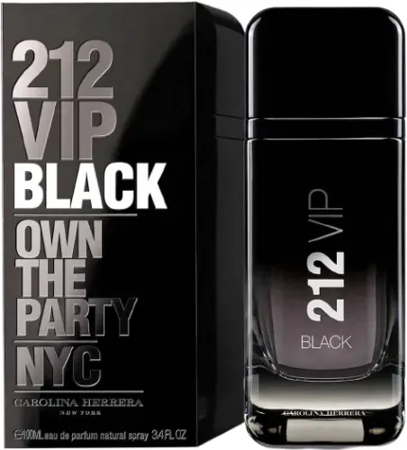 212 VIP Black Carolina Herrera Eau de Parfum 100 ml Original