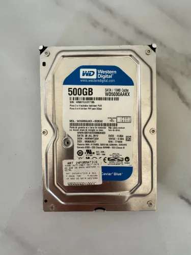 HD 500GB Western Digital