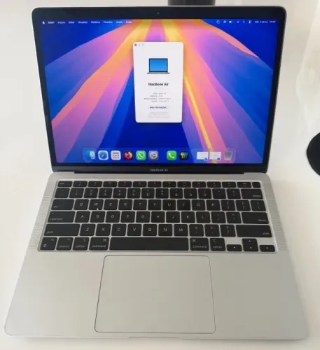 MacBook Air M1 2020 256GB SSD 8GB RAM Prata + Carregador Original