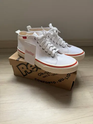tênis cano alto redley originals - branco 44 (novo)
