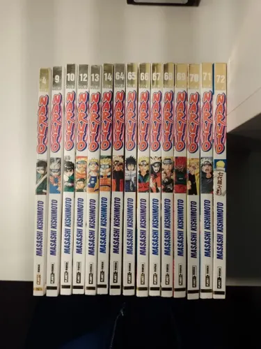 Coleção mangá Naruto Gold