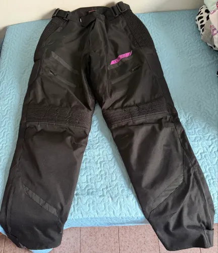 Calça impermeável feminina motociclista