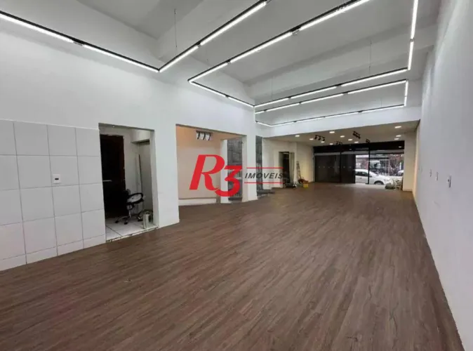Loja para alugar, 120 m² por R$ 7.000,00/mês - Aparecida - Santos/SP