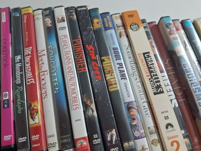 DVDs de filmes estrangeiros