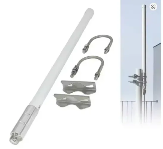 Antena vhf e uhf dual band radioamdor comunicador