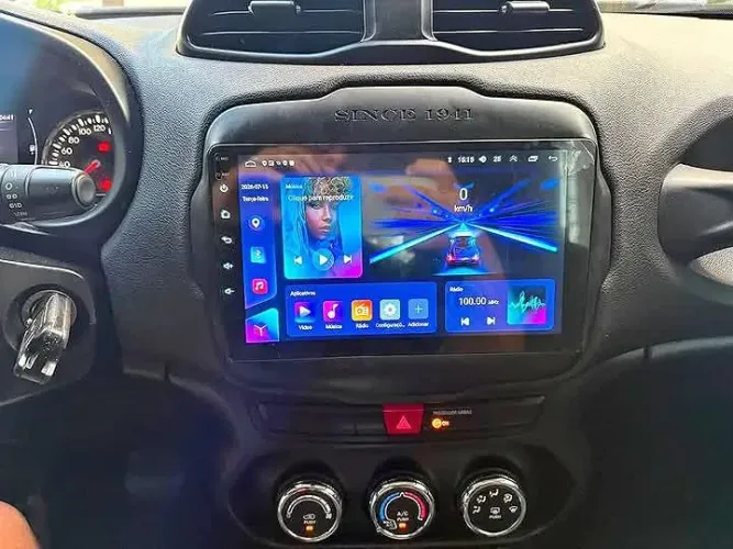 Multimidia jeep 9P Android 2ram 32g carplay bluetooth wi-fi YouTube Waze Netflix