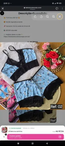 Pijama feminino