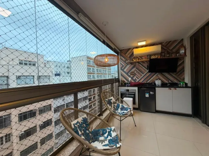 Apartamento com 4 dormitórios à venda, 145 m² por R$ 2.200.000 - Icaraí - Niterói/RJ