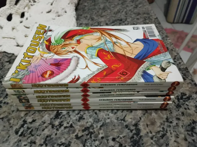 6 mangás Ikkitousen