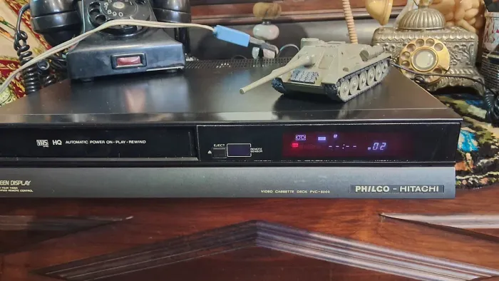 videocassete Philco-Hitachi Decoração Conserto Retirada peças