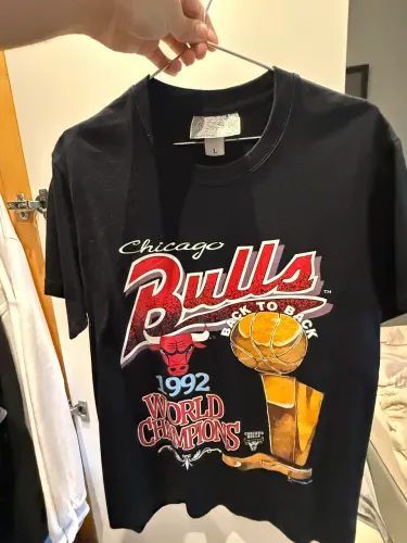 Camiseta Chicago Bulls 1992 World Champions Vintage - Tam. L