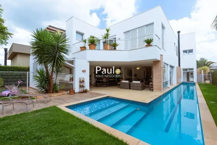 Sobrado à venda em Campinas, Alphaville Dom Pedro 1, com 4 suítes, com 519.4 m²