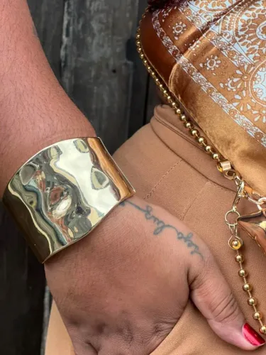 Pulseira Prateada ou dourado 