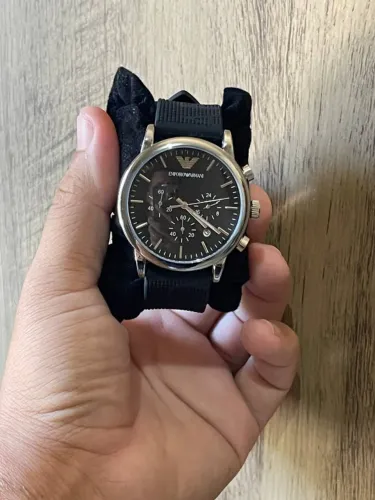 Relógio Boss - Preto - Pulseira de borracha