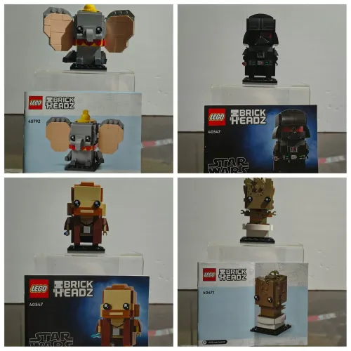 Lote 10 Brickheadz originais Lego