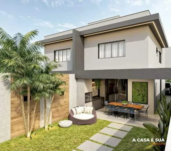 Casa Geminada à venda, 3 quartos, 1 suíte, 4 vagas, Guarujá Mansões - Betim/MG