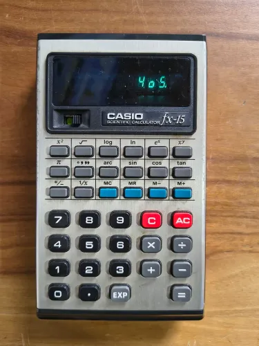 Calculadora Casio antiga