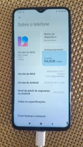 Celular note 8 pro