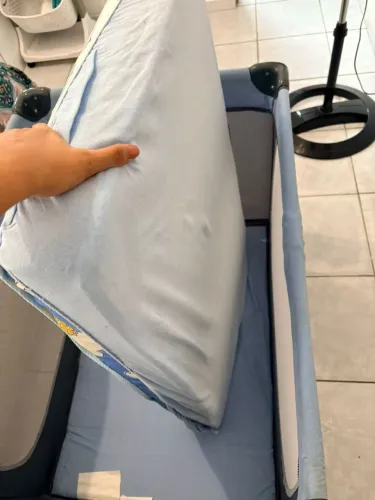 BERÇO PORTÁTIL EM ESTADO DE NOVO COM COLCHÃO!!!