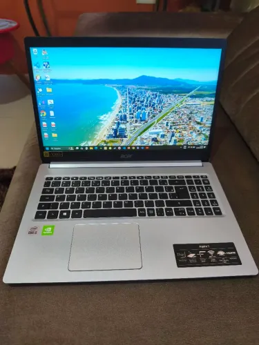 Notebook Acer Aspire 5 Intel Core i5 8GB RAM com NVIDIA MX 250 E SSD