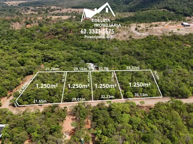 Lote no Condomínio Vila Aurora - 1.250m² - Ao lado do Aldeia do Vale Pirenópolis-GO