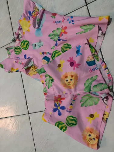Conjunto em crepe tam 8