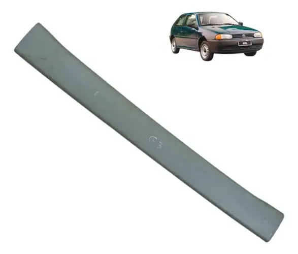 Moldura Acabamento Coluna Interno Forro Teto Vw Gol 2006 Cinza