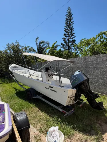 Lancha aquaboats 6.2 motor 50hp 