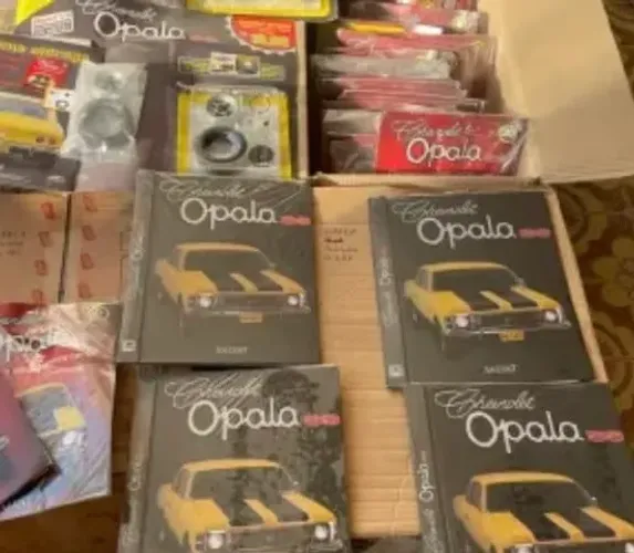 Opala ss 1976 miniatura para montar todos fascìculos