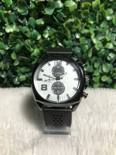 RELÓGIO MINIMALISTA MASCULINO VISOR BRANCO