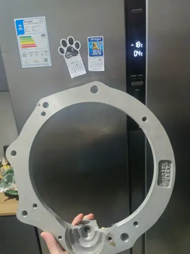 Flange Adaptadora de Alumínio/Adap Brasil