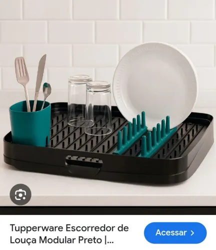 Escorredor de louça Tupperware 