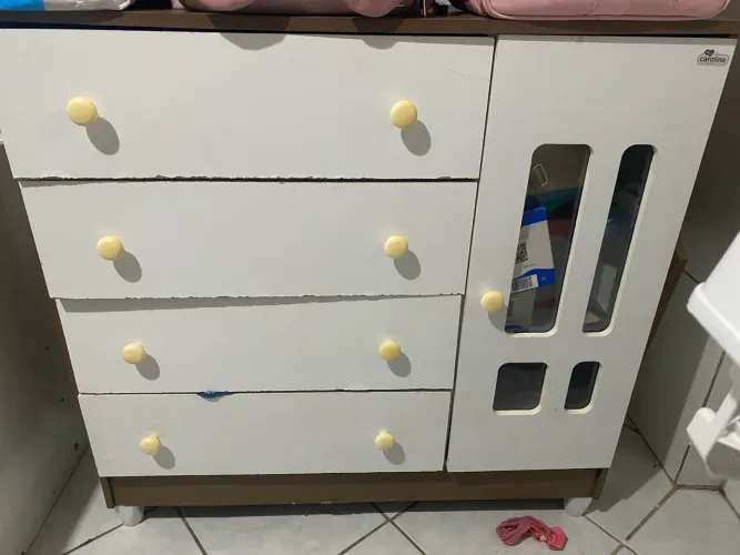 Cômoda infantil