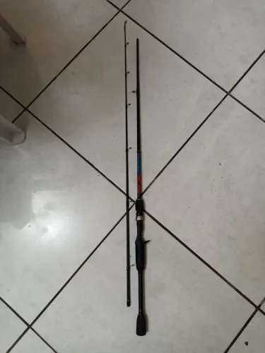 vara lamazon ramphastos 602, carbono misto, 1,80m 17lbs ação media