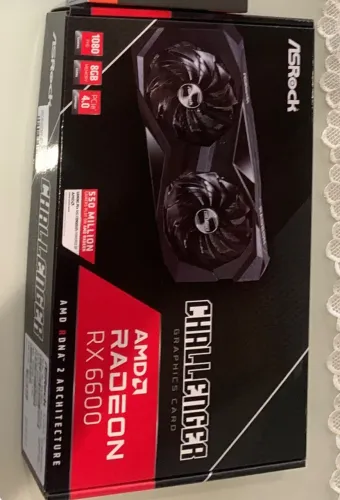 Placa de Vídeo AMD Radeon RX 6600 8GB GDDR6 - Gamer