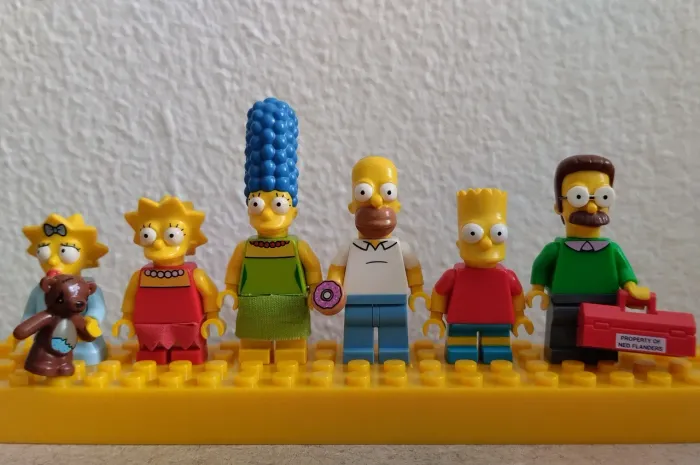 Lego Simpsons família completa