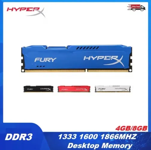 Memória RAM DDR3 4 GB Hiperx