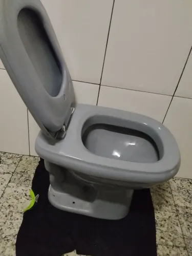 Vaso sanitário usado