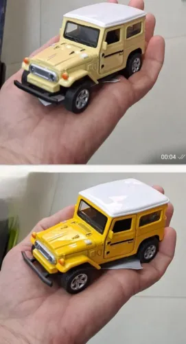 Miniaturas de Toyota Bandeirantes metal