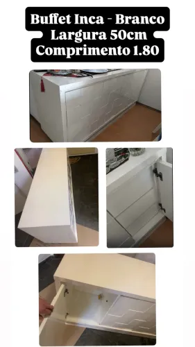 Buliet Inca - Branco Largura