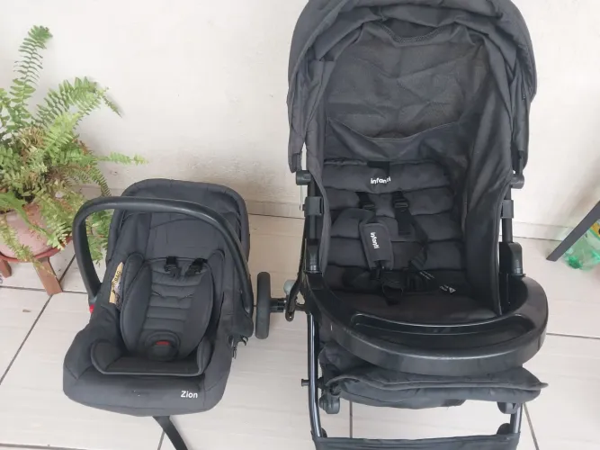 Carrinho e Bebê Conforto 