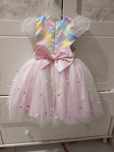 Vestido infantil de festa