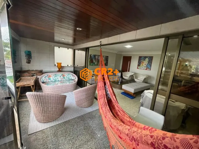 Vendo apartamento alto padrão na Av Boa Viagem - Pina com 4 suítes -210m²