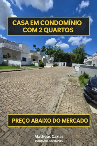 CASA COM 2 QUARTOS EM CONDOMÍNIO FECHADO - LARA CAMPOS