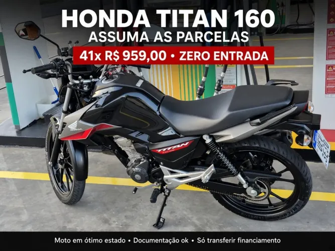 Titan 160, apenas assumir as parcelas e levar...